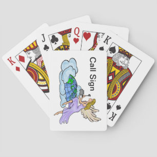 Jeu De Cartes Ham Radio Worldwide Playing Cards