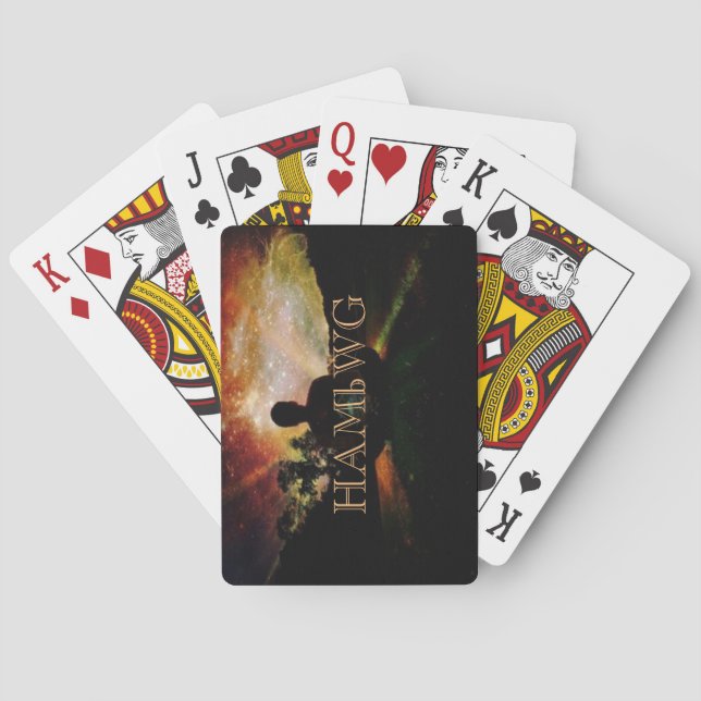 Jeu De Cartes HAMbyWhiteGlove - Lecture de cartes - HAMbWG (dos)