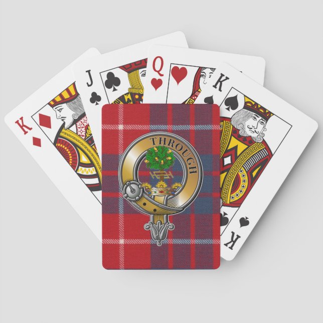 Jeu De Cartes Hamilton Tartan & Badge (dos)
