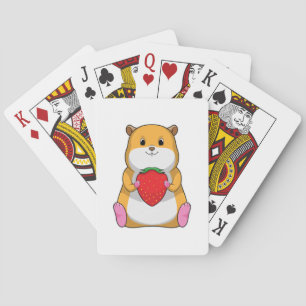 Jeu De Cartes Hamster aux fraises