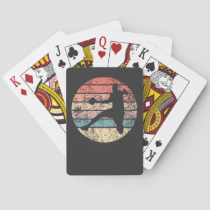 Jeu De Cartes Handball Player Retro