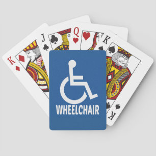 Jeu De Cartes Handicap Fauteuil roulant