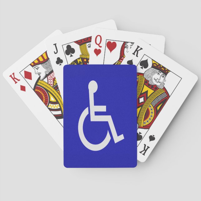 Jeu De Cartes Handicapés handicapés (dos)