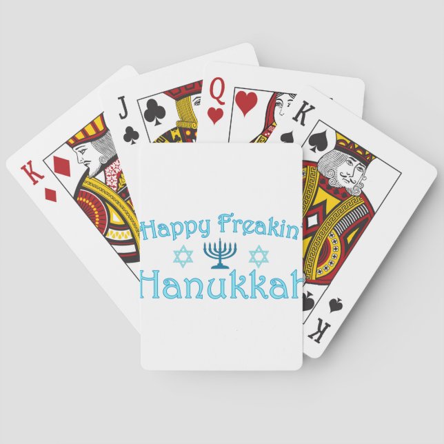 Jeu De Cartes hanoukka heureuse (dos)