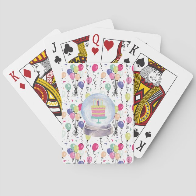Jeu De Cartes Happy Birthday (dos)