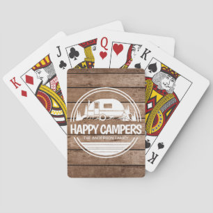 Jeu De Cartes Happy Campers Rustic Wood Camping