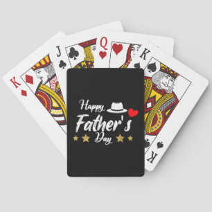 Jeu De Cartes Happy Fête des pères 2025 Tshirt pour hommes papa 