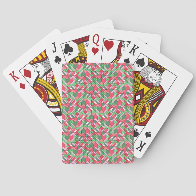 Jeu De Cartes Harmonie Géométrique #1 (dos)