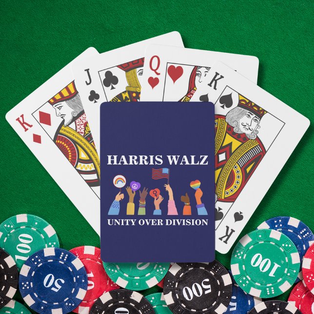 Jeu De Cartes Harris Waltz 2024 Unité sur division (Créateur téléchargé)