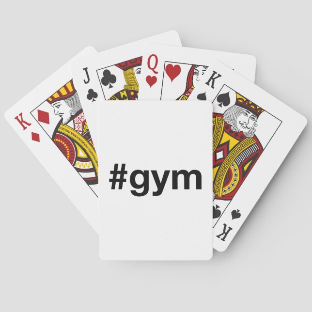Jeu De Cartes Hashtag GYM (dos)