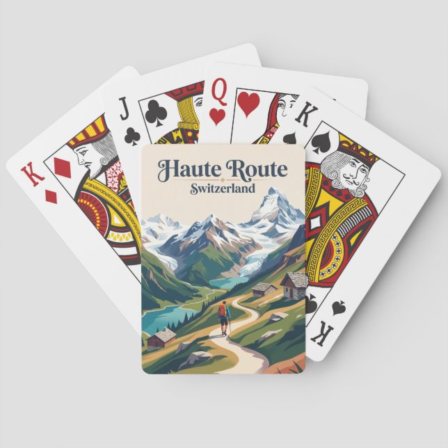 Jeu De Cartes Haute Route Suisse (dos)