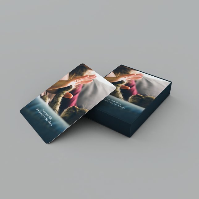 Jeu De Cartes Hauteur de cinq mèmes de chat personnalisé (Créateur téléchargé)