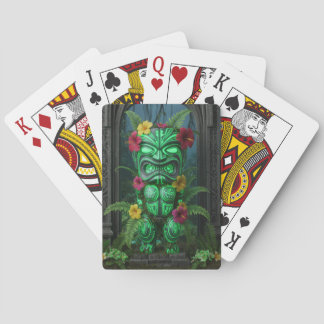 Jeu De Cartes Hawaiian Tiki God Playing Cards