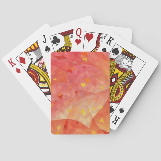 Jeu De Cartes Heart Art Abstract and Fun Playing Cards (dos)