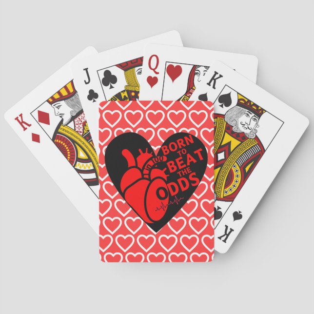 Jeu De Cartes Heart Warrior Jouer des cartes (dos)