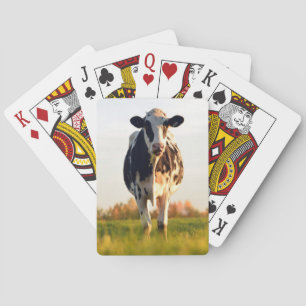 Jeu De Cartes Heifer dans le pâturage