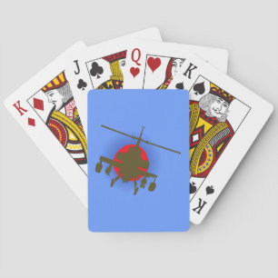 Jeu De Cartes hélicoptère de combat Kampfhubschrauber
