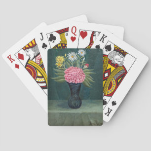 Jeu De Cartes Henri Rousseau - Dahlia et marguerites dans un vas