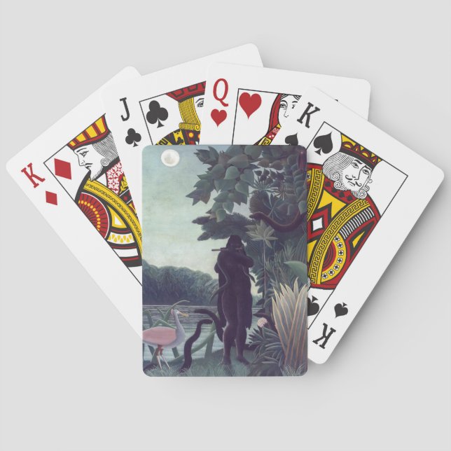 Jeu De Cartes Henri Rousseau - Le Charmeur Des Serpents (dos)