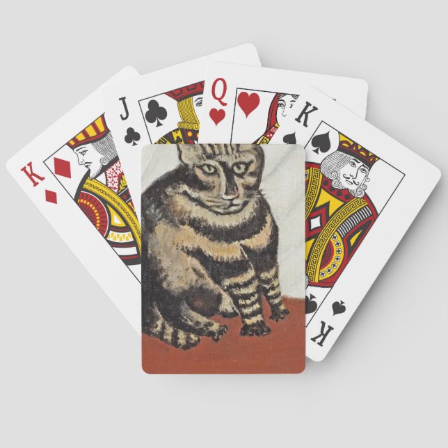 Jeu De Cartes Henri Rousseau - Le Tabby (dos)