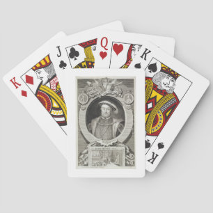 Jeu De Cartes Henri VIII (1491-1547), après une peinture dans le