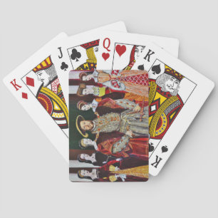 Jeu De Cartes Henry Le Huitième et Ses Six Femmes