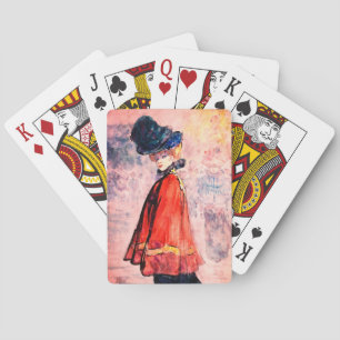 Jeu De Cartes Henry Somm - Élégant À Red Cape