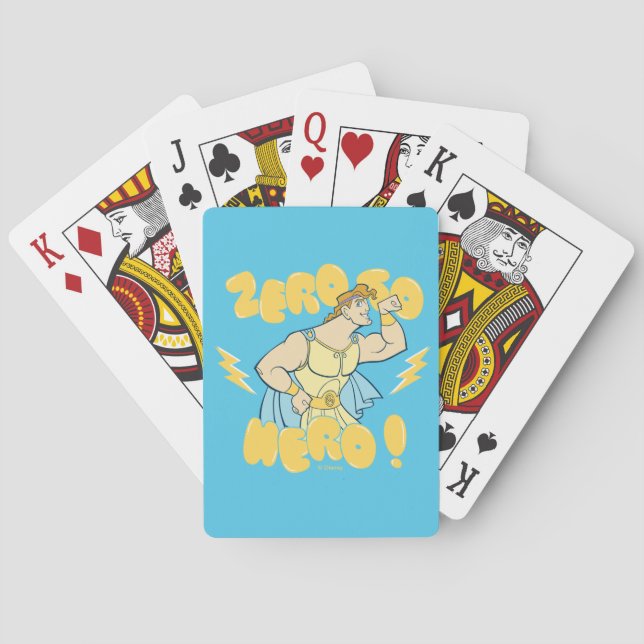 Jeu De Cartes Hercules - Zero to Hero Poker Cards (dos)