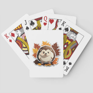 Jeu De Cartes Hérisson Forêt Vie Douillette