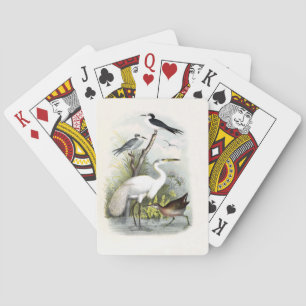 Jeu De Cartes Héron blanc