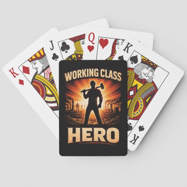 Jeu De Cartes Héros de la classe ouvrière (dos)