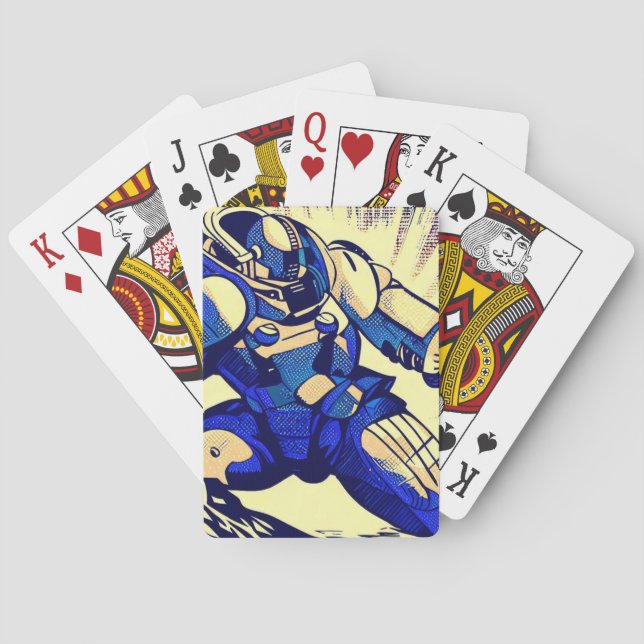 Jeu De Cartes Héros de l'Anime SF - Coupe de bois (4) (dos)