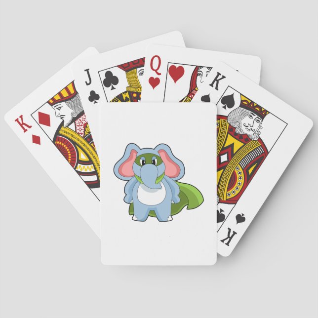 Jeu De Cartes Héros éléphant (dos)