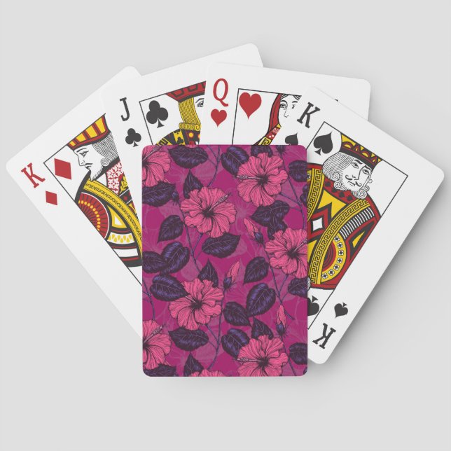 Jeu De Cartes Hibiscus (dos)