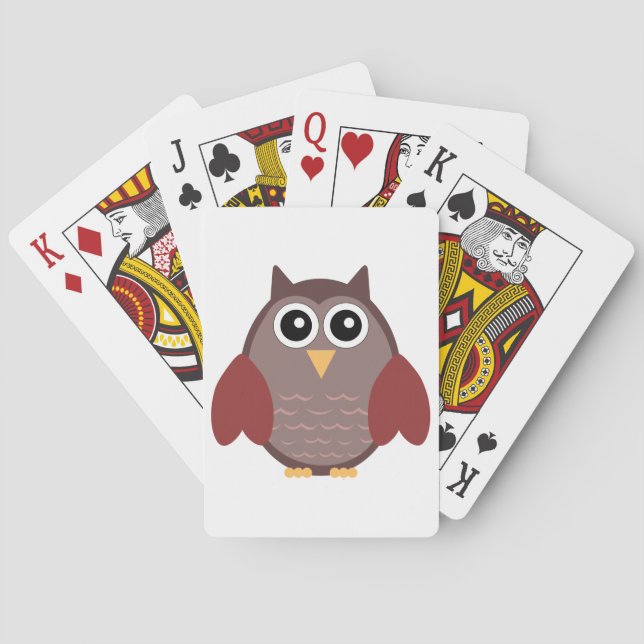 Jeu De Cartes Hibou (dos)