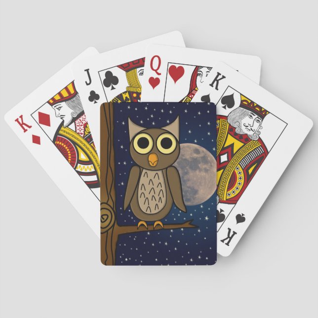 Jeu De Cartes Hibou (dos)