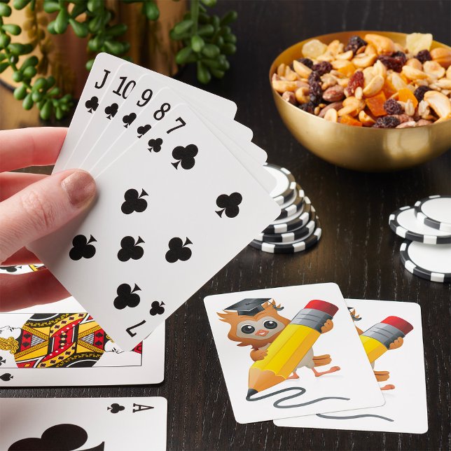 Jeu De Cartes Hibou écrivant (Créateur téléchargé)
