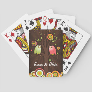 Jeu De Cartes Hiboux dans la coutume d'amour