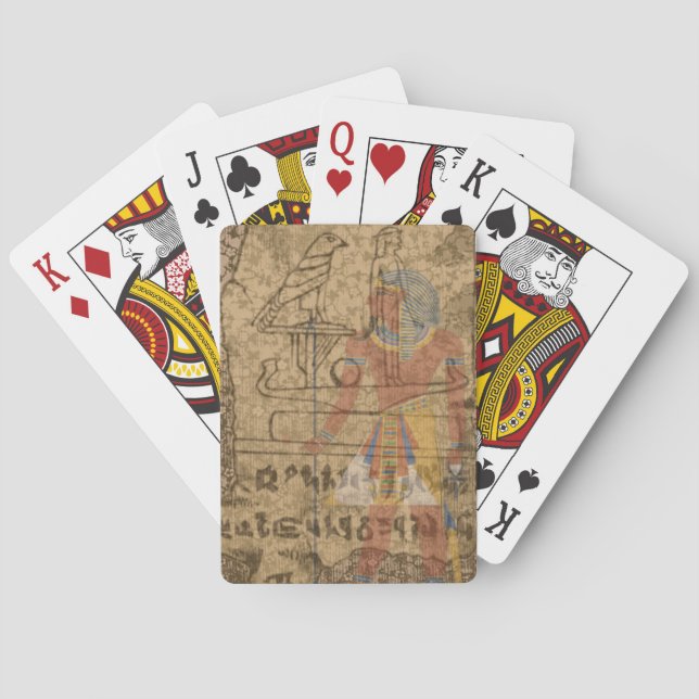 Jeu De Cartes Hiéroglyphe égyptien (dos)