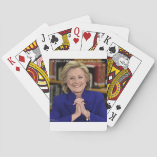 Jeu De Cartes Hillary Clinton Le Village Tout Entier Cadeau