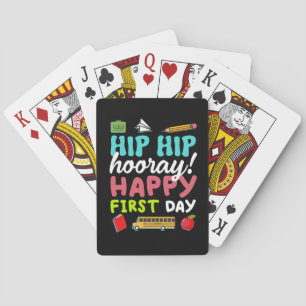 Jeu De Cartes Hip Hip Horay Joyeux Premier Jour