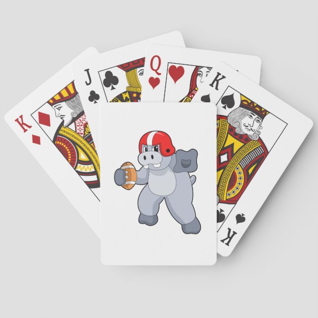 Jeu De Cartes Hippo à Football Sports (dos)