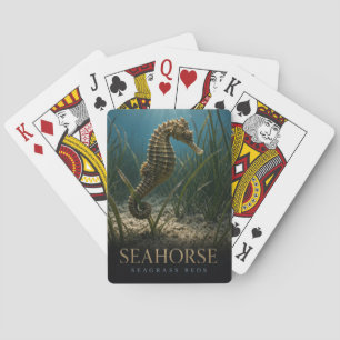 Jeu De Cartes Hippocampe Herbiers de Posidonie Faune ANIMAL