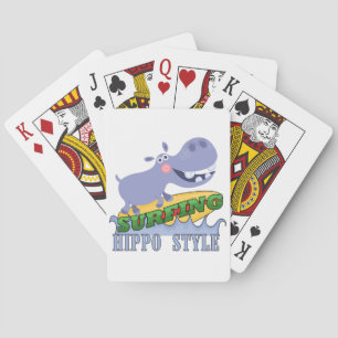 Jeu De Cartes Hippopotame de surfer