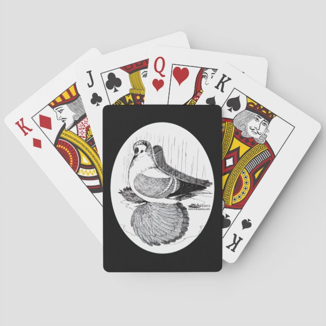 Jeu De Cartes Hirondelle de fée 1978 (dos)