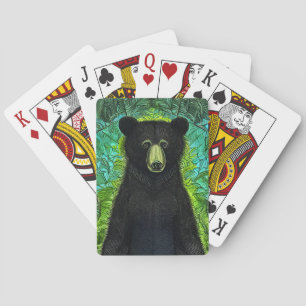 Jeu De Cartes Histoire amusante Petit ours noir