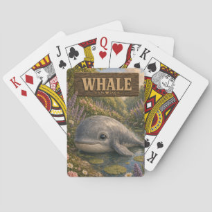 Jeu De Cartes Histoire de Bébé Baleine Mignon Livre de Nursery A