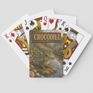 Jeu De Cartes Histoire de bébé crocodile mignon Livre pour enfan