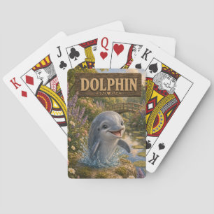 Jeu De Cartes Histoire de bébé dauphin mignon livre de nursery a