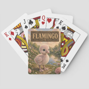 Jeu De Cartes Histoire de bébé flamant rose mignon livre de nurs